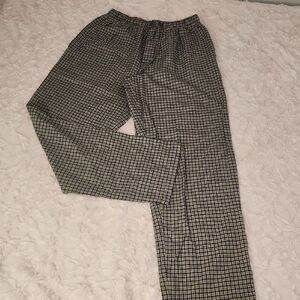 Cherokee Men's Checkered Joggers - Blue and White